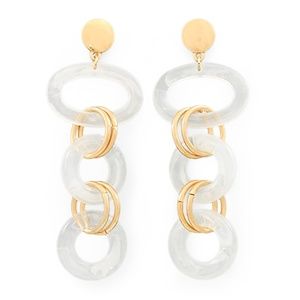 Ansley Lucite Drop Earrings